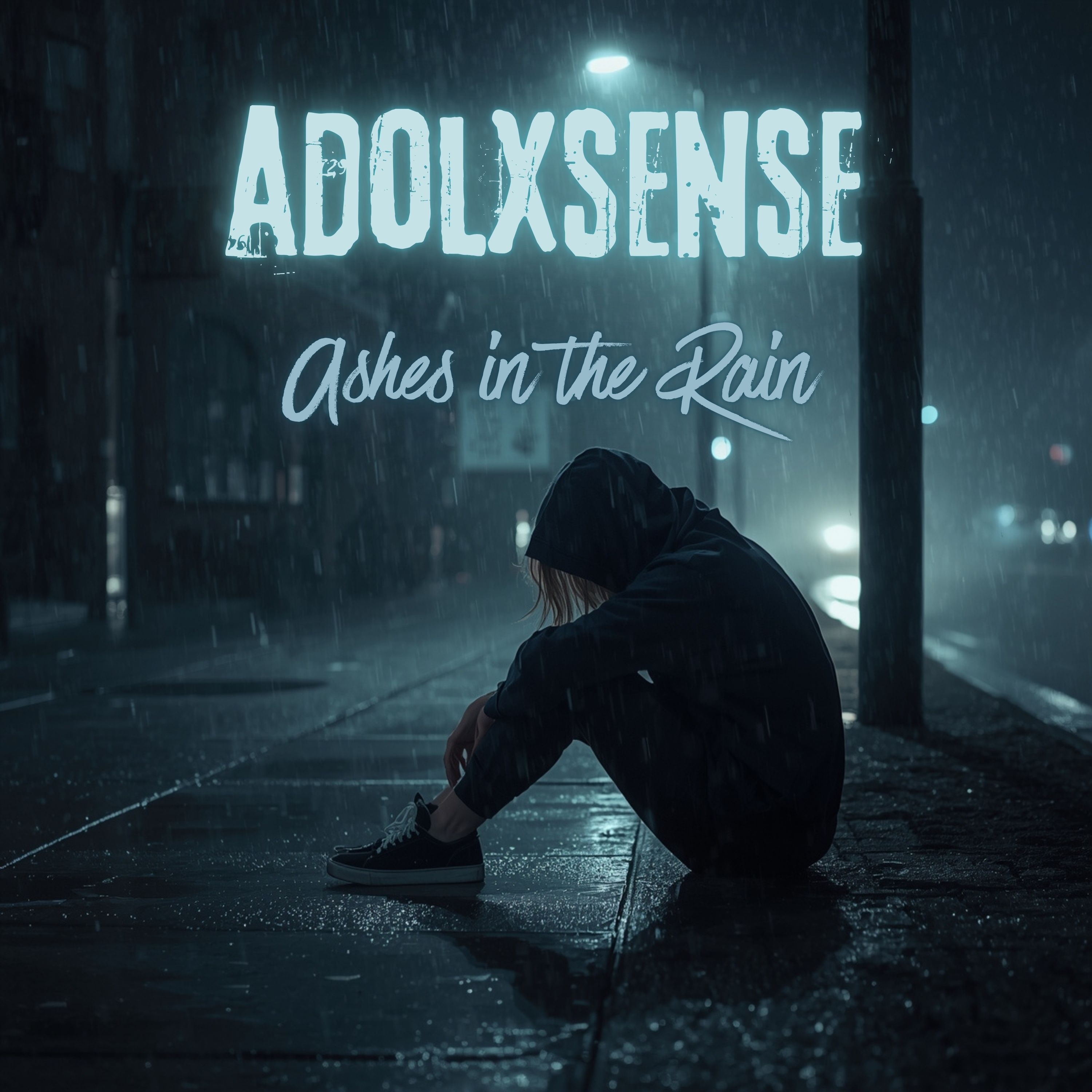 Ashes in the Rain — Adolxsense Single Cover