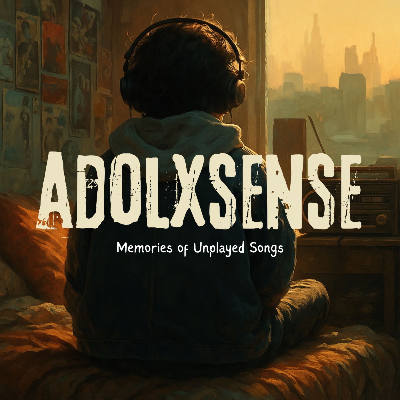 Memories of Unplayed Songs — Adolxsense LP Cover