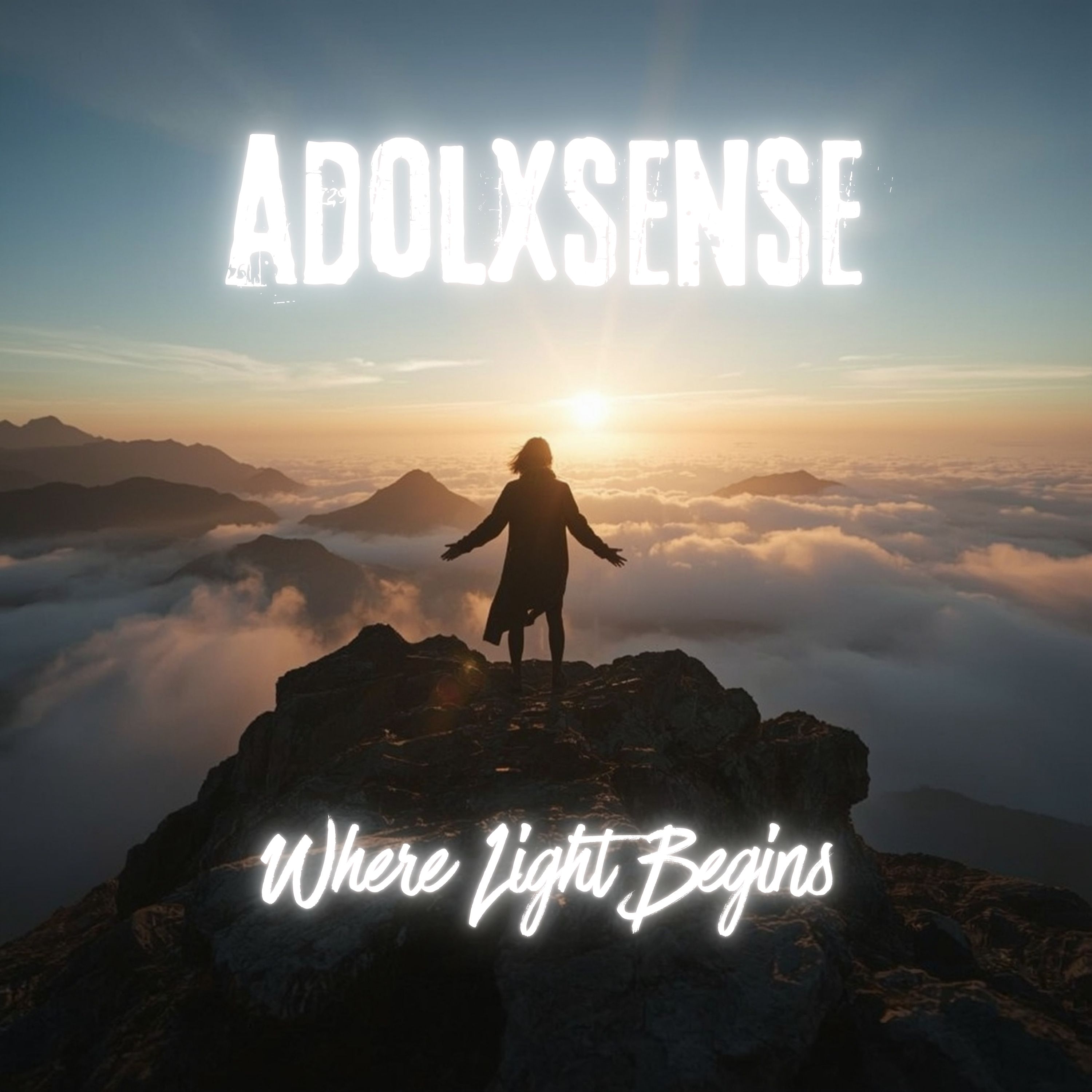 Where Light Begins — Adolxsense Single Cover